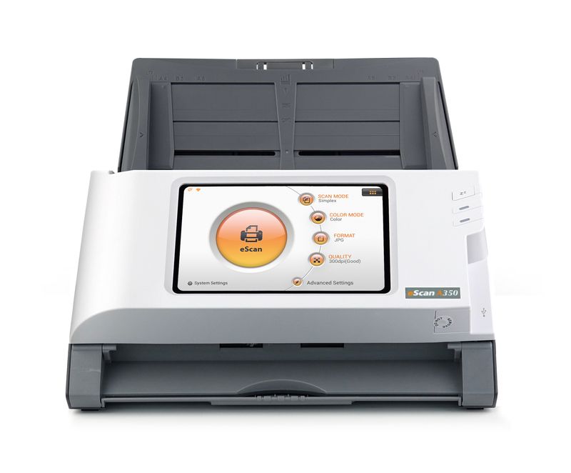 Plustek-eScan-A350-Essential-Scanner-ADF-600-x-600-DPI-A4-Nero-Bianco