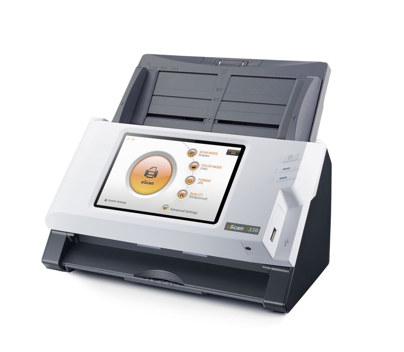 Plustek-eScan-A350-Essential-Scanner-ADF-600-x-600-DPI-A4-Nero-Bianco