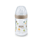 Nuk Biberon Nuk For Nature Temperatura Controllata 260ml Silicone 0-6 Mesi M