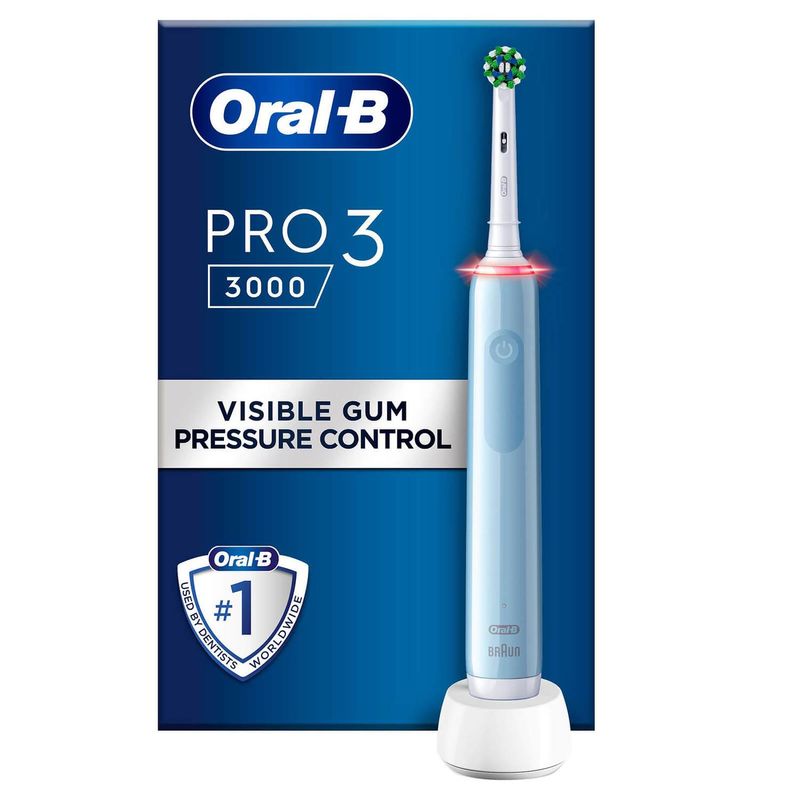 Oral-B-Pro-3-3000-Cross-Adulto-Spazzolino-rotante-oscillante-Blu