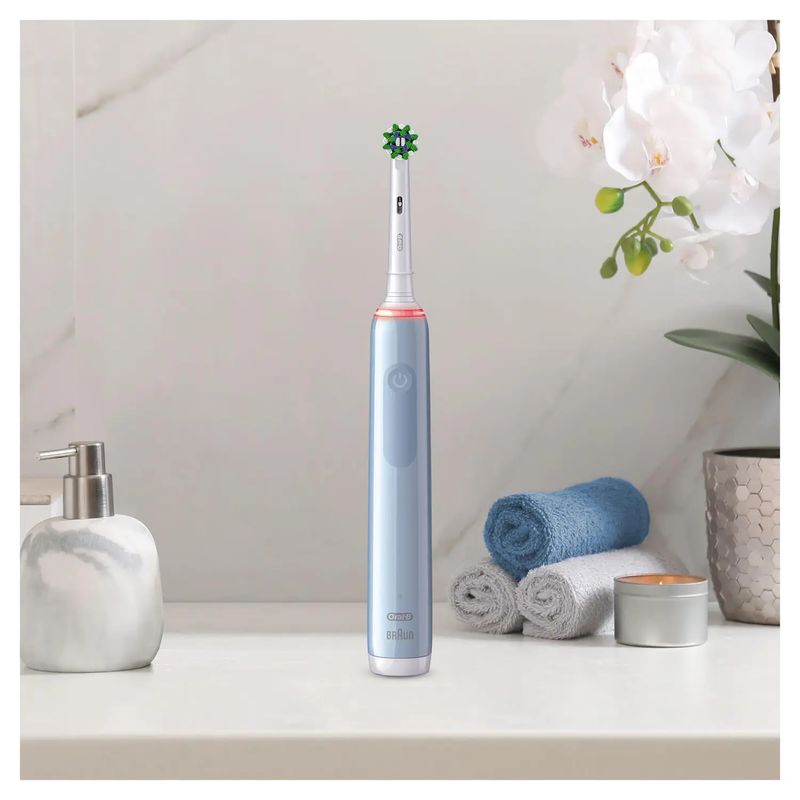 Oral-B-Pro-3-3000-Cross-Adulto-Spazzolino-rotante-oscillante-Blu