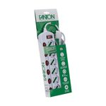 FANTON-47438-prolunghe-e-multiple-12-m-6-presa-e--AC-Interno-Bianco