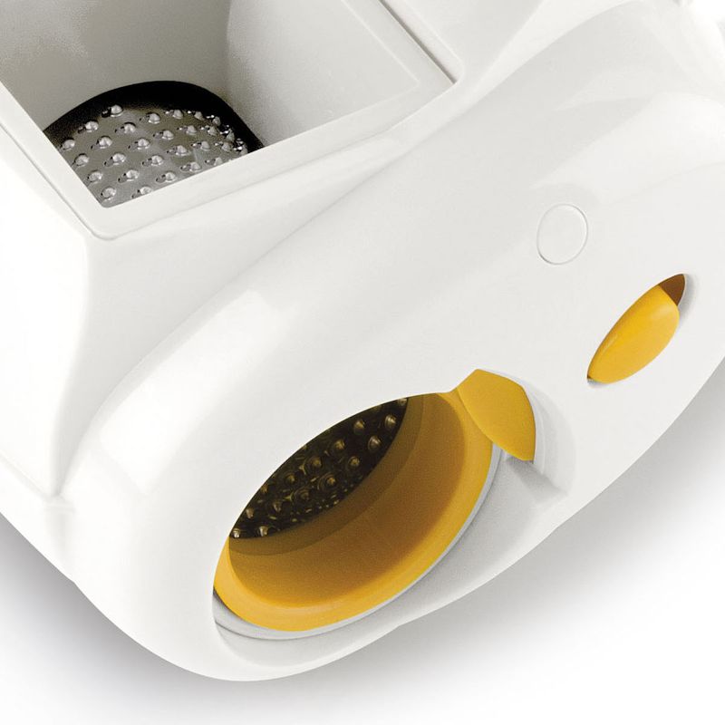 G3-Ferrari-G20065-electric-grater-spiralizer-Plastica-Bianco-Giallo