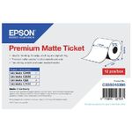 Epson Premium Matte Ticket - Roll: 102mm x 50m