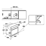 Hotpoint-FI6-861-SP-IX-HA-73-L-3650-W-A--Nero-Acciaio-inossidabile