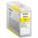 Epson ORIGINALE Epson Cartuccia d&#39inchiostro giallo C13T850400 T8504 80ml