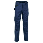 Cofra ®-pantalone Drill Cotone Poliestere Cofra Da Lavoro Antinfortunistica 4 Stagioni - Navy   46