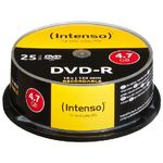 Intenso DVD-R 4.7GB, 16x 4,7 GB 25 pz