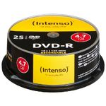 Intenso DVD-R 4.7GB, 16x 4,7 GB 25 pz