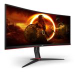 AOC-G2-CU34G2X-BK-LED-display-864-cm--34--3440-x-1440-Pixel-Quad-HD-Nero-Rosso