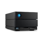 LaCie 2BIG DOCK array di dischi 16 TB Desktop Nero