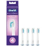 Braun Oral-B Pulsonic Sensitive 4 pz Bianco