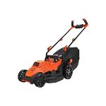 Black & Decker BLACK+DECKER BEMW461BH-QS Tondeuse à Gazon Filaire 6 Hauteurs, 1400 W, Orange, 34 cm