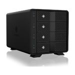 Raidsonic ICY BOX IB-3804-C31 Custodia per Disco Rigido (HDD) Nero 3.5"