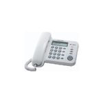 Panasonic KX-TS560EX1W telefono Telefono analogico Identificatore di chiamata Bianco