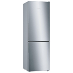 Bosch Serie 6 KGE36ALCA Frigorifero combinato da libera installazione 186 x 60 cm Metal look Сlasse C