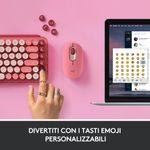 Logitech-POP-Keys-Tastiera-Meccanica-Wireless-con-Tasti-Emoji-Personalizzabili-Design-Compatto-Durevole-Connettivita--Bluetooth-o-USB