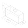 Elica-LANE-BL-MAT-A-72-Integrato-Nero-Grigio-550-m³-h-B