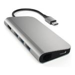 Satechi ST-TCMAM replicatore di porte e docking station per laptop USB 3.2 Gen 1 (3.1 Gen 1) Type-C Grigio