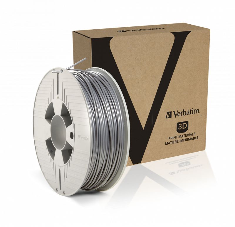 Verbatim-55036-materiale-di-stampa-3D-ABS-Argento-1-kg--VERBATIM-3D-PRINTER-FILAMENT-ABS-2.85MM-SILVER-METAL-GREY1KG-