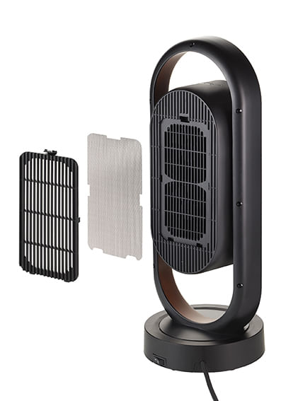 Unold-86535-stufetta-elettrica-Interno-Nero-Marrone-1800-W-Riscaldatore-ambiente-elettrico-con-ventilatore