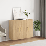 VidaXL Credenza Rovere Sonoma 90x34x80 cm in Legno ingegnerizzato