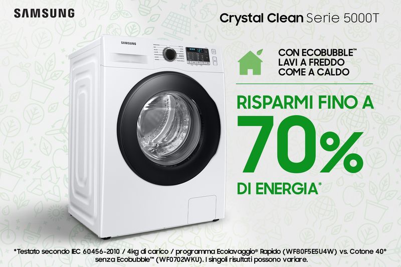 Samsung-WW11BGA046AT-Lavatrice-Caricamento-Frontale-Ecobubble-Vapore-Igienizzante-Classe-Energetica-A-Capacita--di-carico-11Kg-Centrifuga-1400-Giri-l-Motore-Digital-Inverter-Space-Max