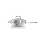 Fissler 084-888-30-000/0 padella Wok/padella per cottura al salto Rotondo