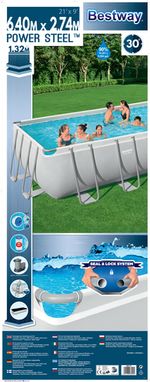 Bestway-Piscina-Fuori-Terra-Power-Steel-Rettangolare-19281-L