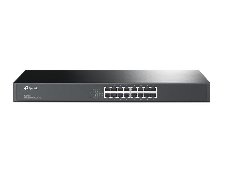 TP-Link-TL-SF1016-Non-gestito-Fast-Ethernet--10-100--1U-Nero