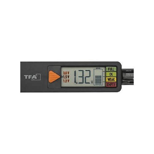 TFA-Dostmann-98.1126.01-tester-per-batterie-Nero