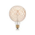 10 Lampadine Led Pearl E27 4 Watt 2200 K 380 Lm Vintage Ambra