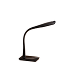 Lampada Da Scrivania In Plastica Moderna Palette Nero Led