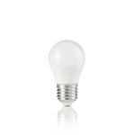 10 Lampadine Led Power Sfera E27 6 Watt 3000 K 600 Lm Bianca