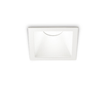 Proiettore Da Incasso Moderno Game Square Alluminio Bianco Led 11W 2700K