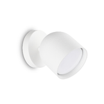 Applique Da Parete Contemporaneo Dodo Metallo Bianco 1 Luce Gx53 15W 3000K Ip20