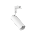 Proiettore Cilindrico Smile Alluminio Bianco Led 15W 3000K Luce Calda Cri80 50°