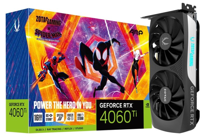 Zotac-ZT-D40620F-10SMP-scheda-video-NVIDIA-GeForce-RTX-4060-Ti-16-GB-GDDR6--ZOTAC-GAMING-GEFORCE-RTX-4060---TI-16GB-AMP-