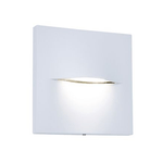 Segnapasso Quadrato Moderno Open Alluminio Bianco 3W Led 3000K