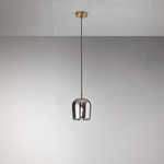 Lampadario Contemporaneo Coro 1 Luce E14 FumÃ¨