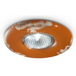 Spot Vintage Ceramica Arancio 1 Luce Gu10 11Cm