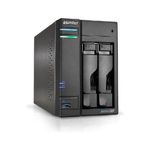 Asustor AS6602T server NAS e di archiviazione Tower Collegamento ethernet LAN Nero J4125