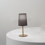 Lampada Da Scrivania Contemporanea Mash Grigio 1 Luce E14