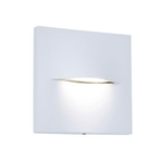 Segnapasso Quadrato Moderno Open Alluminio Bianco 3W Led 4000K