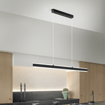 Lampadario In Metallo Moderno Kante Nero Led