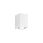 Applique In Alluminio Moderna Monolite Bianco 1 Luce