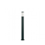 Palo Alto Esterno Moderno H100Cm Fidel Alluminio E Termoplastica Nero 1 Luce E27