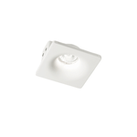 Lampada Da Incasso Moderna Zephyr Gesso Bianco 1 Luce Gu10 D12