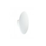 Applique Esterno Moderna Head Alluminio E Materie Plasiche Bianco Led 18W 3000K