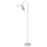 Piantana Contemporanea Swan Bianco 1 Luce E27